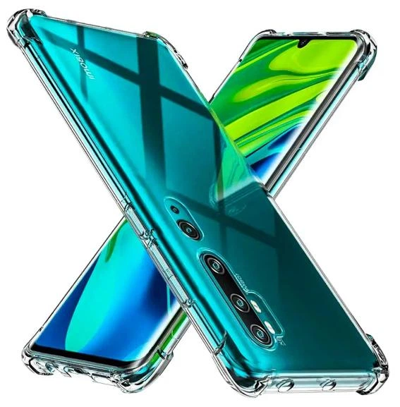 Чехол WXD на Xiaomi Mi Note 10 / чехол для смартфона с усиленными углами / (прозрачный) - Фото 1 Чехол WXD на Xiaomi Mi Note 10 / чехол для смартфона с усиленными углами / (прозрачный) - изображение 1