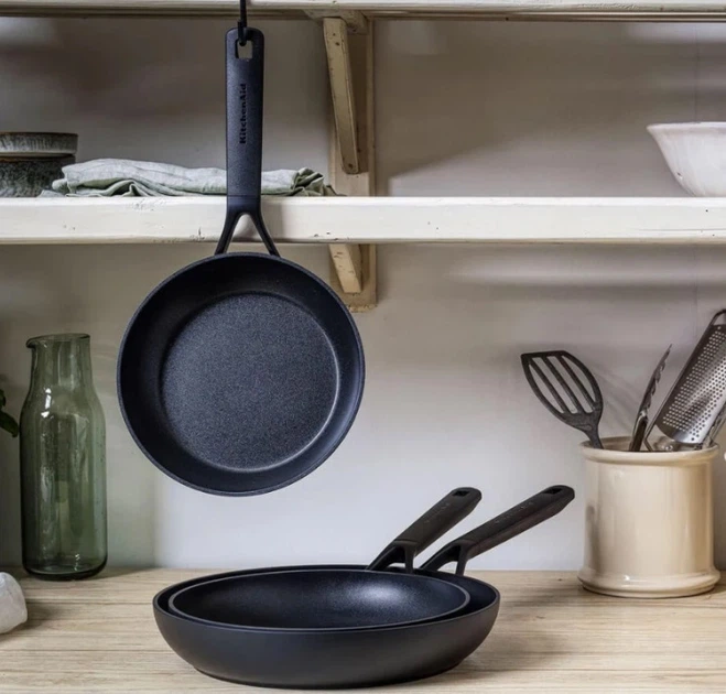 Сковорода универсальная KitchenAid СFA СС005682-001 30 см черная - изображение 2
