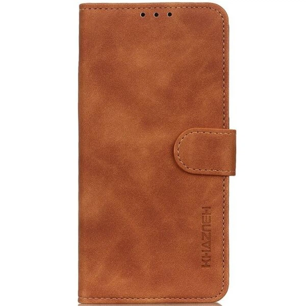 Чохол-книжка з застібкою KHAZNEH Retro Wallet для Google Pixel 8A - Brown - зображення 4