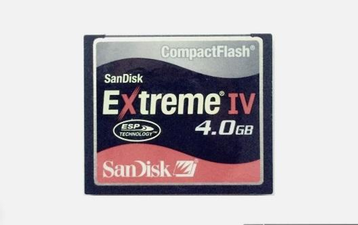 Карта памяти Compact Flash SanDisk Extreme CF 4GB - изображение 1
