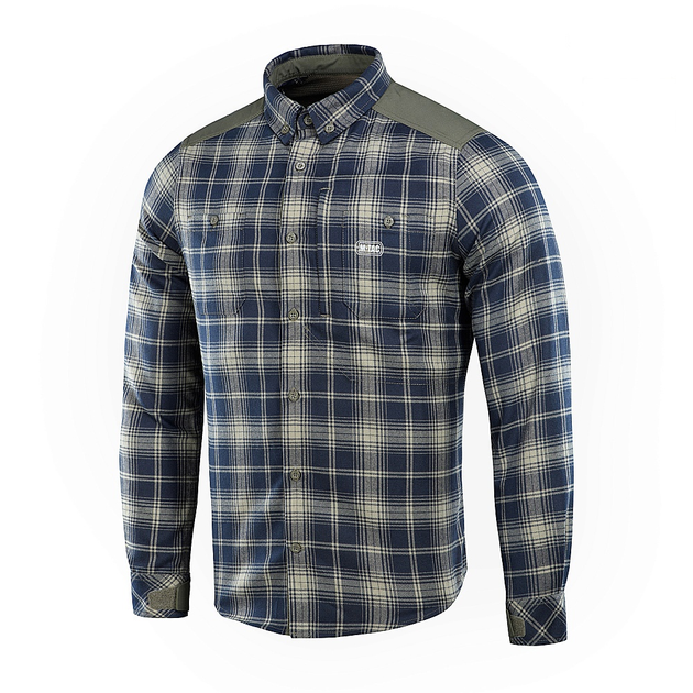 Рубашка XL/R Shirt Redneck Olive/Navy M-Tac Blue - изображение 1