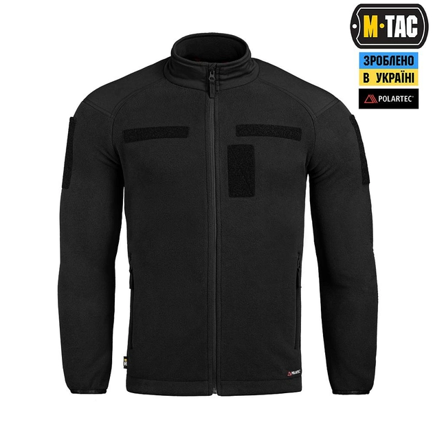 Куртка S/R Polartec M-Tac Jacket Fleece Combat Black - зображення 2