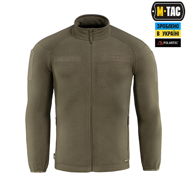Куртка S/R Polartec Olive M-Tac Jacket Fleece Dark Combat - зображення 2