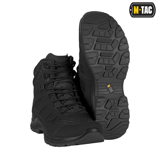 Тактичні черевики літні M-Tac Iva Black 37 - зображення 1