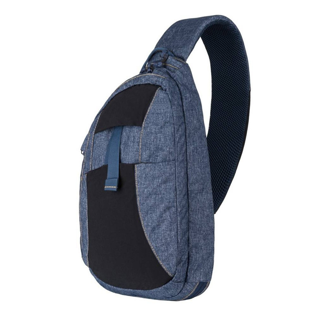 Рюкзак тактический Helikon-Tex Однолямочный 6,5л BACKPACK BLUE MELANGE (PL-ESB-NP-M2-6-5) - изображение 1