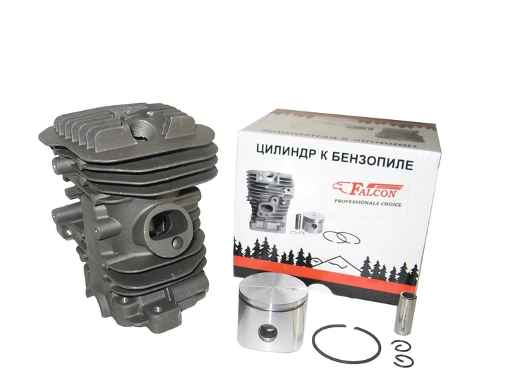 Поршнева Falcon для Oleo-Mac 937, GS 370, Efco 137, MT 3700, d=38 мм, хром, 50182005A, для бензопил (CIL052) - зображення 7