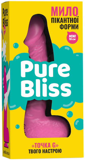 Мыло член Pure Bliss Mini dick 15 см Pink (1100815980005) - изображение 2