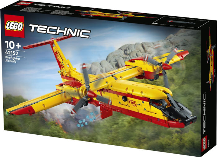 Zestaw klockow Lego Technic Firefighting Plane 1134 czesci (42152) (955555904378286) - Outlet - obraz 1