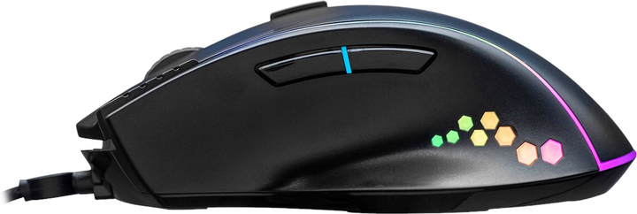 Mysz MS NEMESIS C370 RGB USB Czarny (MSP20053) - obraz 4