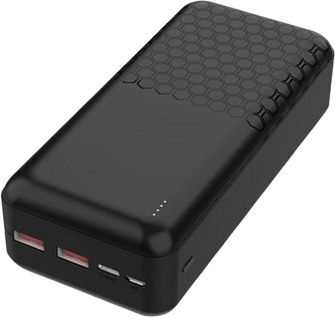 Powerbank Platinet 30000 mAh Czarny (PMPB30OP19B) - obraz 1