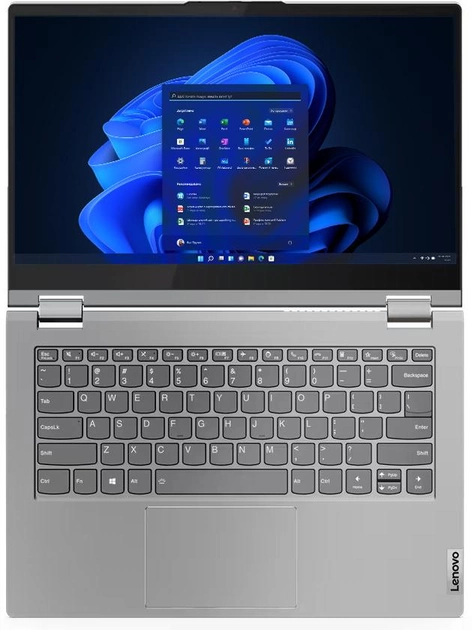 Laptop Lenovo ThinkBook 14s Yoga G3 (21JG003WMX) Grey - obraz 2