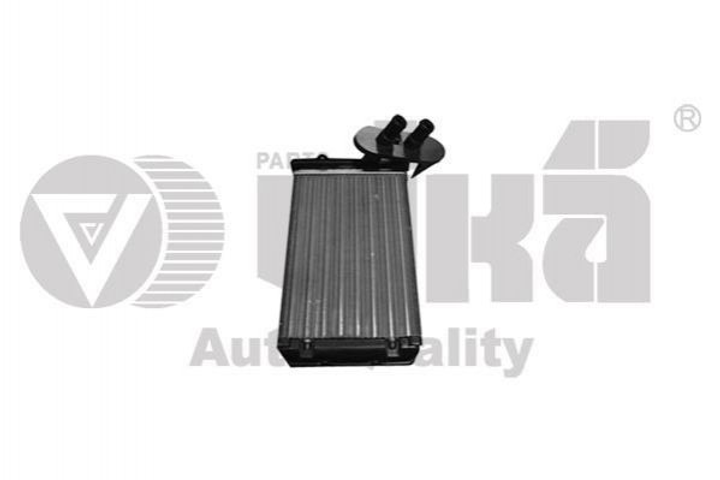 Радиатор печки Vika 28190013501 Volkswagen Golf, Polo, Passat, Jetta, Caddy, Vento; Audi A3; Seat Toledo, Cordoba, Ibiza; Skoda Octavia 1H2819031B, 1H2819031A, 1H2819030 - изображение 1