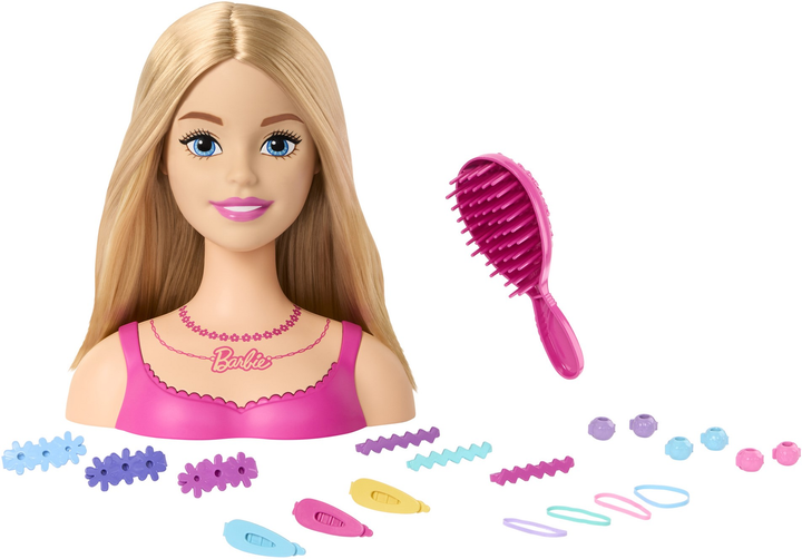 Zestaw Barbie do stylizacji włosów HMD88 (0194735125142) - obraz 5