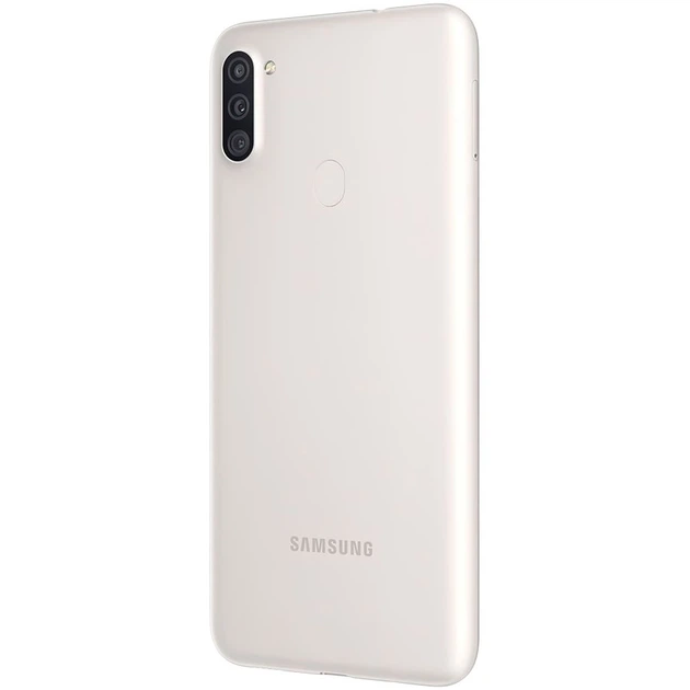Смартфон Samsung Galaxy A11 32 GB White (Grade C) БУ - Б/В - Фото 2 Смартфон Samsung Galaxy A11 32 GB White (Grade C) БУ - Б/В - зображення 2