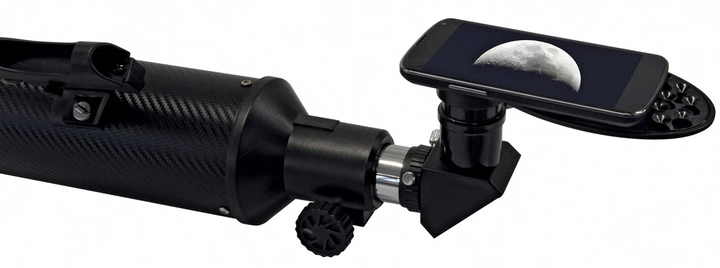 Телескоп Bresser Taurus 90/900 NG Carbon с солнечным фильтром и адаптером для смартфона (4512909) - изображение 2