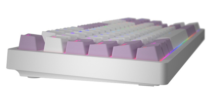 Клавіатура HATOR Rockfall 2 Mecha Signature Edition (HTK-521-WWL) White/Lilac - изображение 6
