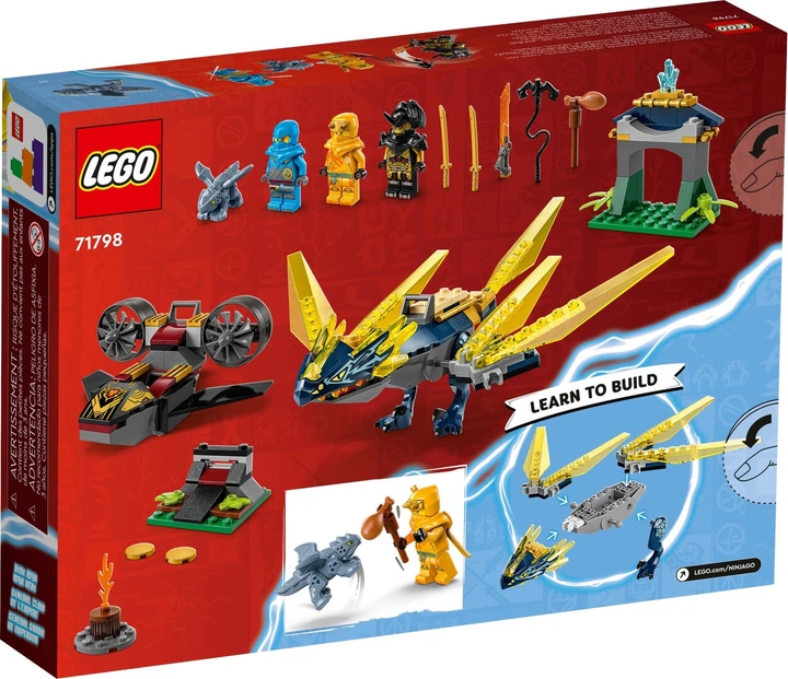 Конструктор Lego Ninjago Битва дракончиків Нії та Арін 71798