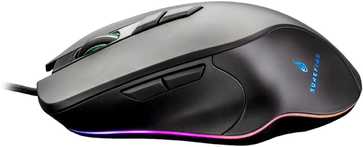 Mysz SureFire Martial Claw RGB USB Czarny (23942488378) - obraz 3