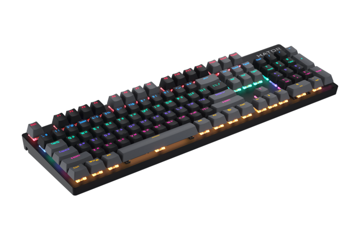 Клавіатура HATOR Starfall Rainbow Origin Red (HTK-608-BBG) - изображение 3
