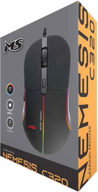 Мышь MS NEMESIS C320 USB Black (MSP20029) - изображение 5