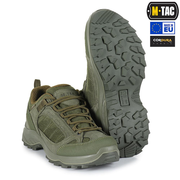 Тактические демисезонные кроссовки M-Tac Ranger Green 37 - изображение 2