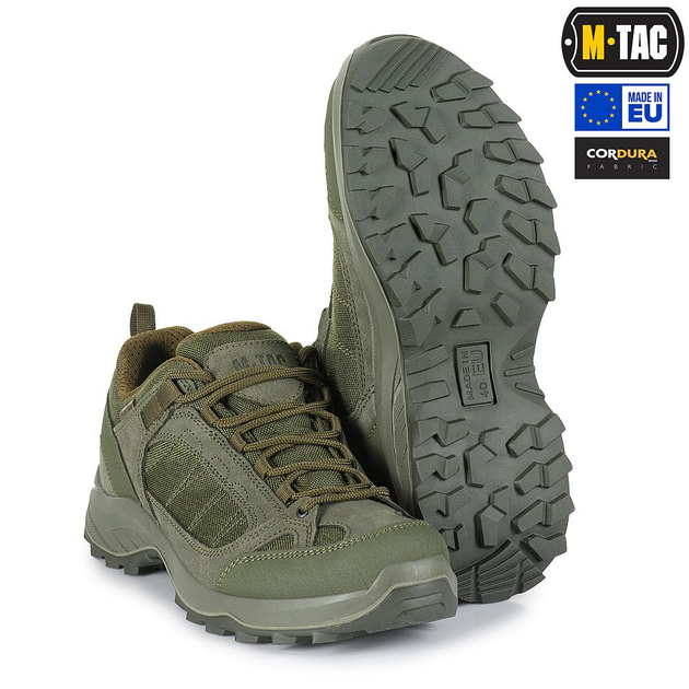 Тактические демисезонные кроссовки M-Tac Ranger Green 42 - изображение 2