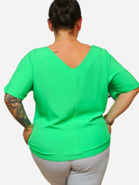 Блузка жіноча Karko BA264 46-48 Зелена (5903676150640) - зображення 2