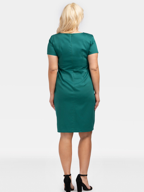 Плаття-футболка міді літнє жіноче Karko SC095 52 Зелене (5903676191346) - зображення 2
