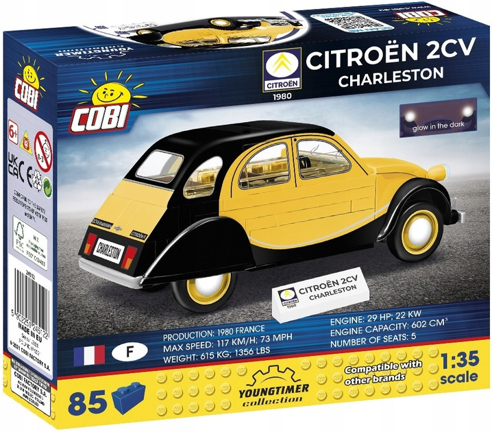 Конструктор Cobi Toys Youngtimer Citroen 2CV Charleston (5902251245122) - зображення 3