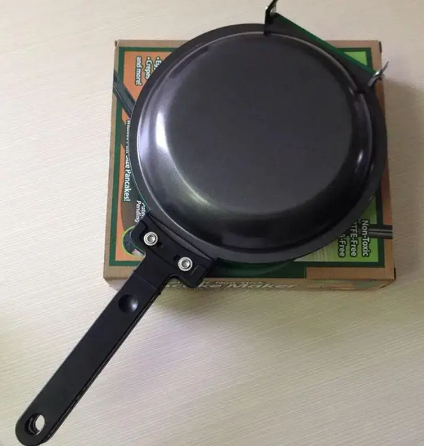 Двухсторонняя сковорода для приготовления блинов и панкейков Pancake Maker - изображение 3