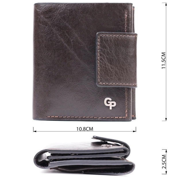 Кожаный женский кошелек GRANDE PELLE 10,8х11,5х2,5 см (acs0029467) - Фото 2 Кожаный женский кошелек GRANDE PELLE 10,8х11,5х2,5 см (acs0029467) - изображение 2