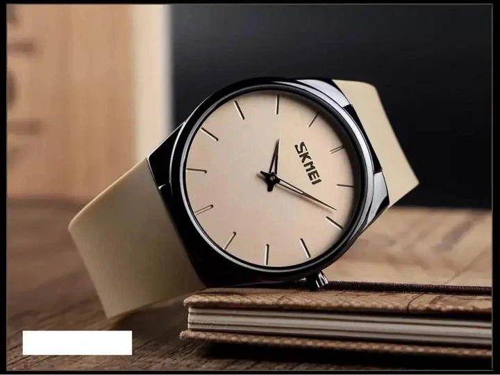 Мужские наручные классические часы Skmei 1601S Коричневый - Фото 3 Мужские наручные классические часы Skmei 1601S Коричневый - изображение 3