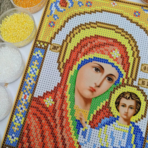 Набір для вишивання бісером Art-Millennium. N-0606 Іконостас 26х20 см - Фото 2 Набір для вишивання бісером Art-Millennium. N-0606 Іконостас 26х20 см - изображение 2