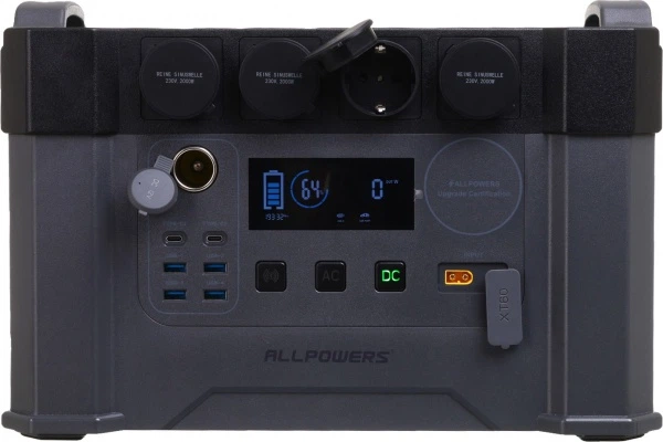 Портативная зарядная станция Allpowers S2000 (пік 4000W) - зображення 4