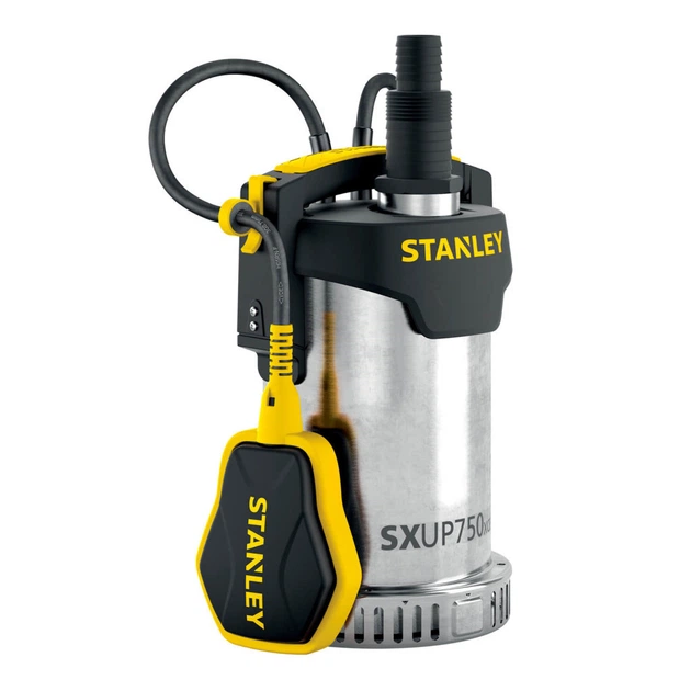 Дренажний насос Stanley 0.75 кВт, для чистої води, 11000 л/год, н (SXUP750XCE) - Фото 1 Дренажний насос Stanley 0.75 кВт, для чистої води, 11000 л/год, н (SXUP750XCE) - зображення 1