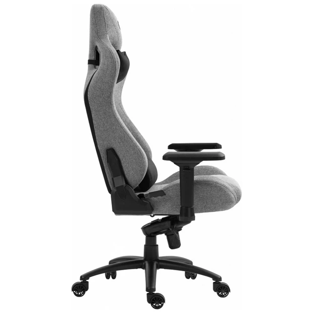 Крісло ігрове GT Racer X-8004 Gray (X-8004 Fabric Gray) - зображення 3
