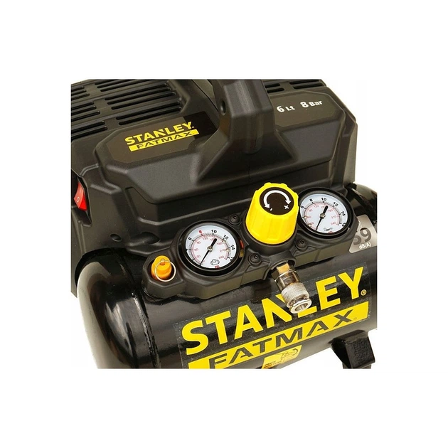 Компрессор Stanley FATMAX FMXCM0003E, 105 л/мин, 0.75 кВт, 18 кг (FMXCM0003E) - Фото 10 Компрессор Stanley FATMAX FMXCM0003E, 105 л/мин, 0.75 кВт, 18 кг (FMXCM0003E) - изображение 10