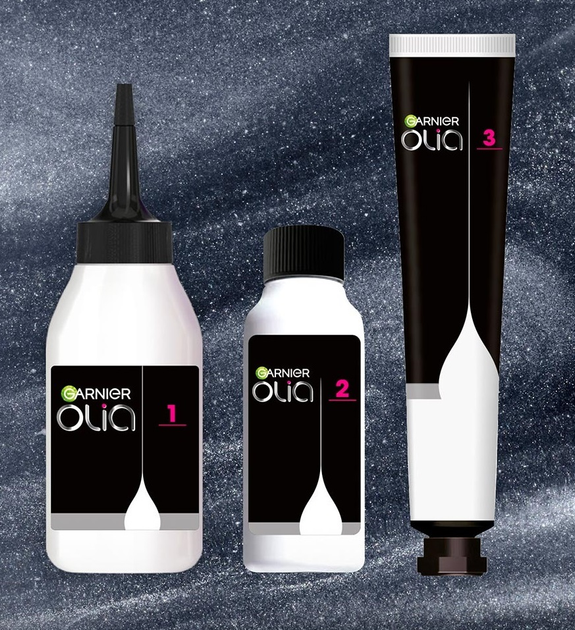 Тонер для волосся Garnier Coloration Olia Hi-Shine Semipermanente 9.1 Rubio Ceniza 174 мл (3600542574211) - зображення 3