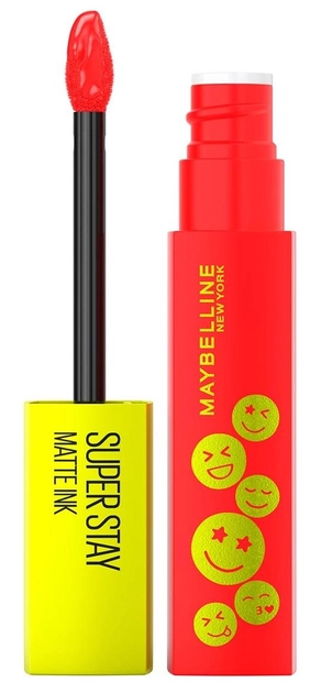 Помада для губ Maybelline New York Super Stay Matte Ink Moodmakers 445 Energizer 5 мл (30152007) - зображення 1