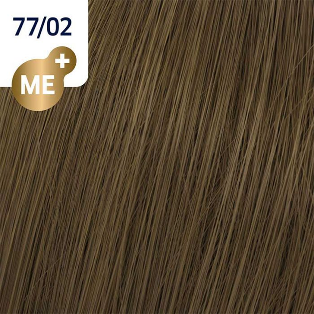 Trwała farba do włosów Wella Professionals Koleston Perfect ME+ Pure Naturals 77.02 Medium Intense Natural Matt Blonde 60 ml (4064666224121) - obraz 2