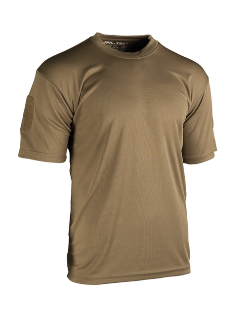 Футболка тактична Mil-Tec Термоактивна S TACTICAL QUICK DRY T-SHIRT COYOTE (11081019-902-S) - зображення 1