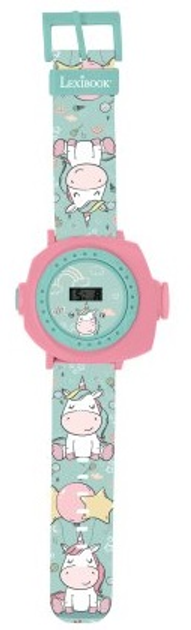 Цифровий проекційний наручний годинник Lexibook Unicorn (DMW050UNI) (3380743084275) - зображення 1
