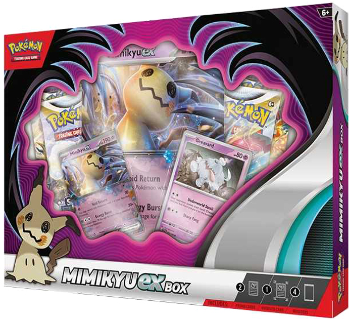 Zestaw kart Pokemon Mimikyu EX Box (0820650852183) - obraz 1