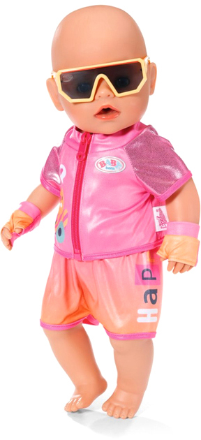 Набір одягу для ляльок Baby Born Bike Outfit (4001167835876) - зображення 2
