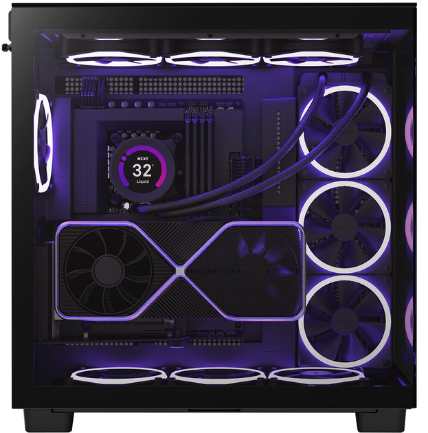 Obudowa NZXT H9 Elite RGB Black (CM-H91EB-01) - obraz 4
