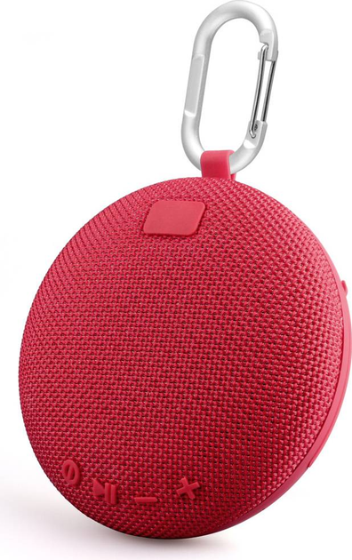 Głośnik przenośny Platinet Cross Bluetooth 5W IPX5 Red 44493 TE (PMG14R) - obraz 3