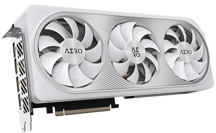 Відеокарта Gigabyte RTX 4070 Ti Super 16Gb AERO OC (GV-N407TSAERO OC-16GD) (GDDR6X, 256 bit, PCI-E 4.0) - зображення 6
