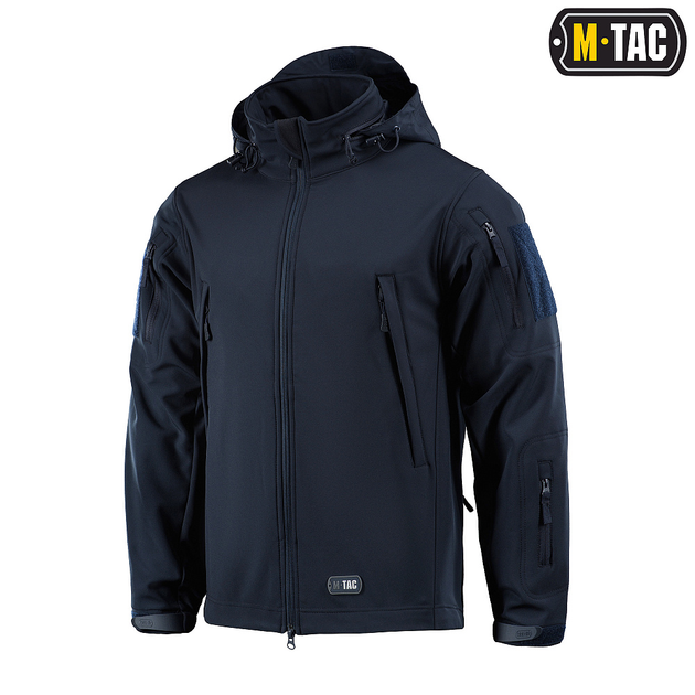 M-Tac куртка Soft Shell Navy Blue XS - зображення 1