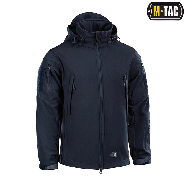 Куртка M-Tac Soft Shell Navy Blue XS - изображение 2