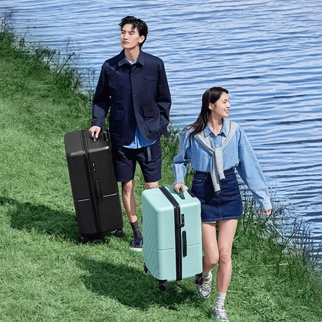 Чемодан Xiaomi Ninetygo Ripple Luggage 20' 48 л Белый (6941413222174) - изображение 6